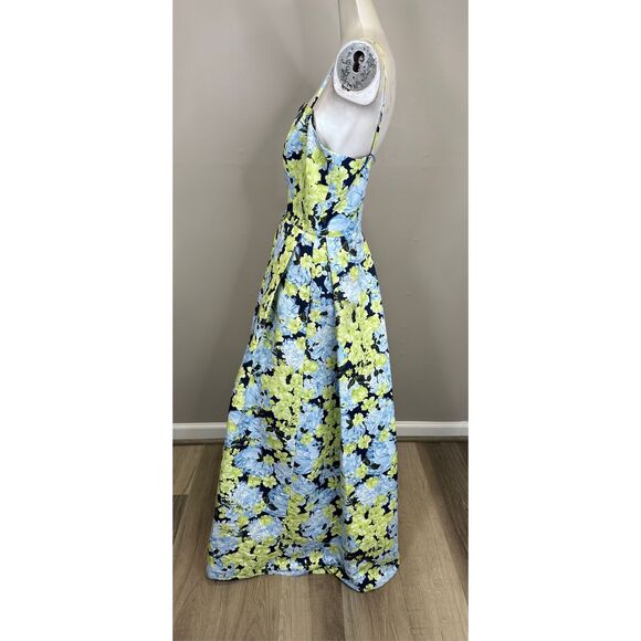 SACHIN + BABI BEAU GOWN - GARDEN CLUB SIZE 14 $695 - Picture 8 of 11